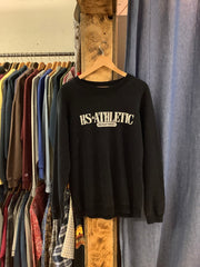 Vintage HS Athletic Black Crewneck - XL
