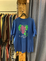 Vintage “Cheerful Bunch” Blue Graphic T-Shirt - XL