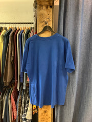 Vintage “Cheerful Bunch” Blue Graphic T-Shirt - XL