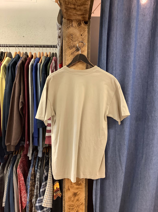 Vintage “Flin Flon” Tan T-Shirt - L