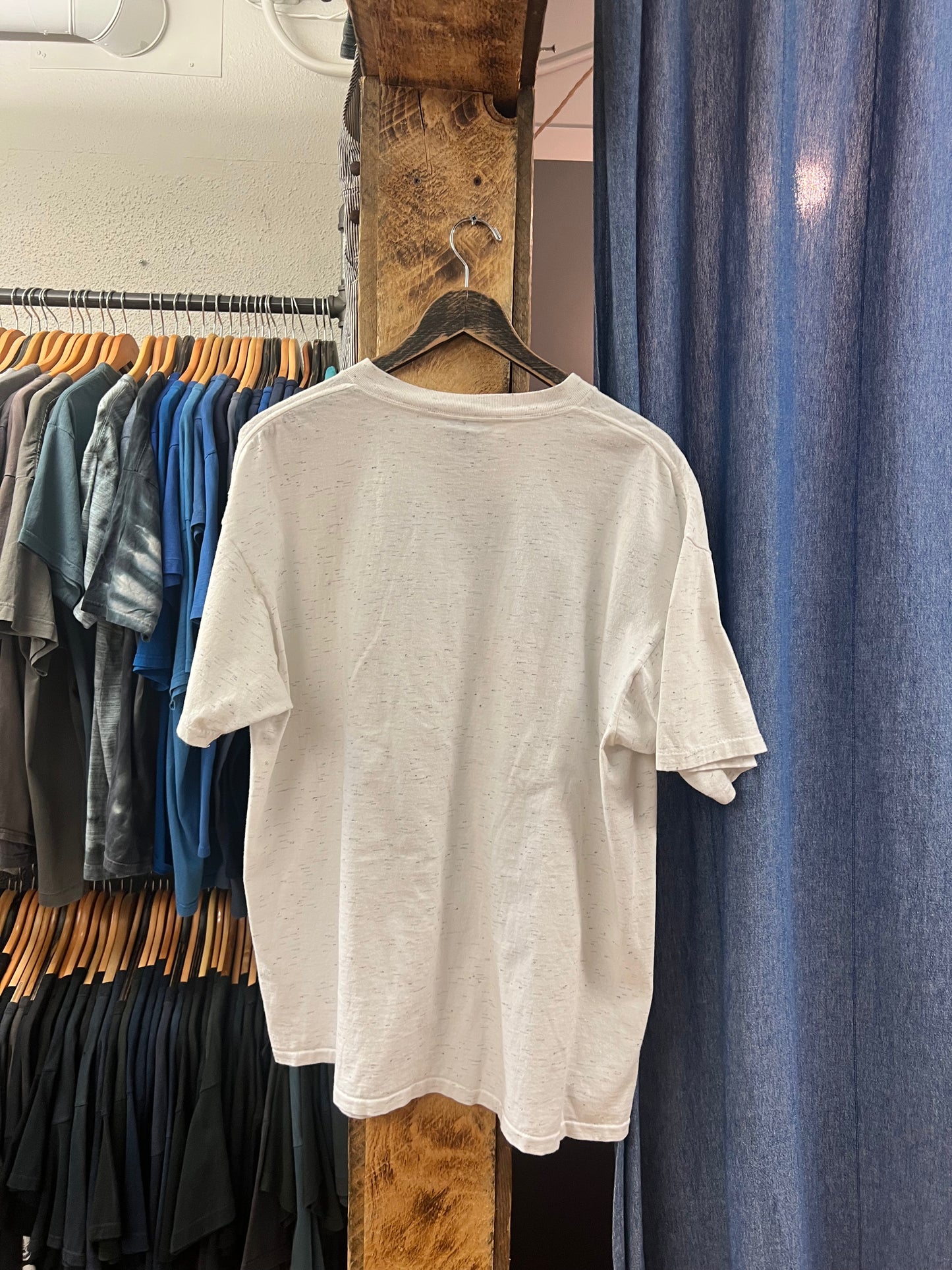 Vintage Oklahoma native white graphic T-shirt - XL