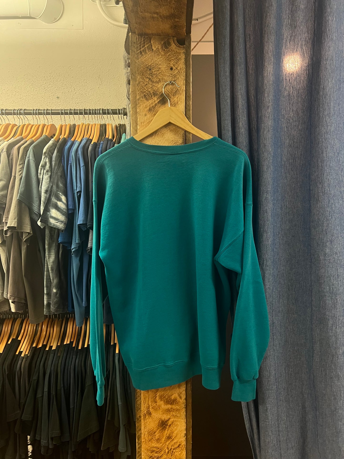 Vintage USA olympics teal crewneck - XL