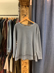 Vintage Indigo Blank Crewneck - M