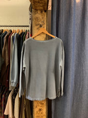 Vintage Indigo Blank Crewneck - M