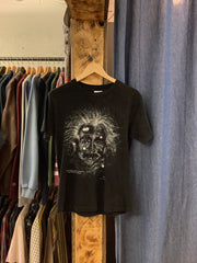 Vintage Albert Einstein Black T-Shirt - S