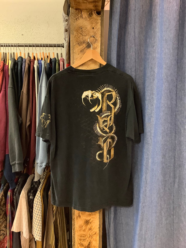 Vintage WWE Apex Predator Black T-Shirt - XL