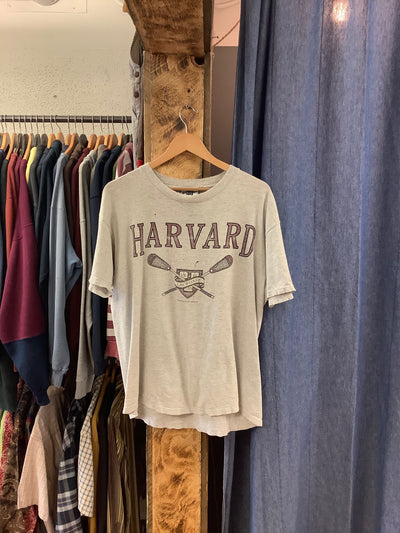 Vintage 1994 Harvard Grey T-Shirt - L