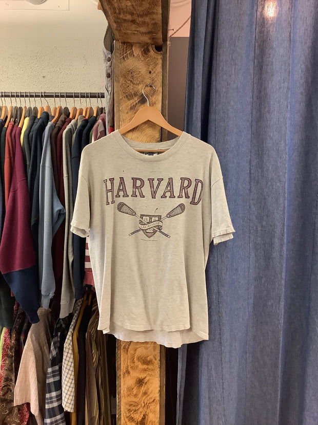 Vintage 1994 Harvard Grey T-Shirt - L