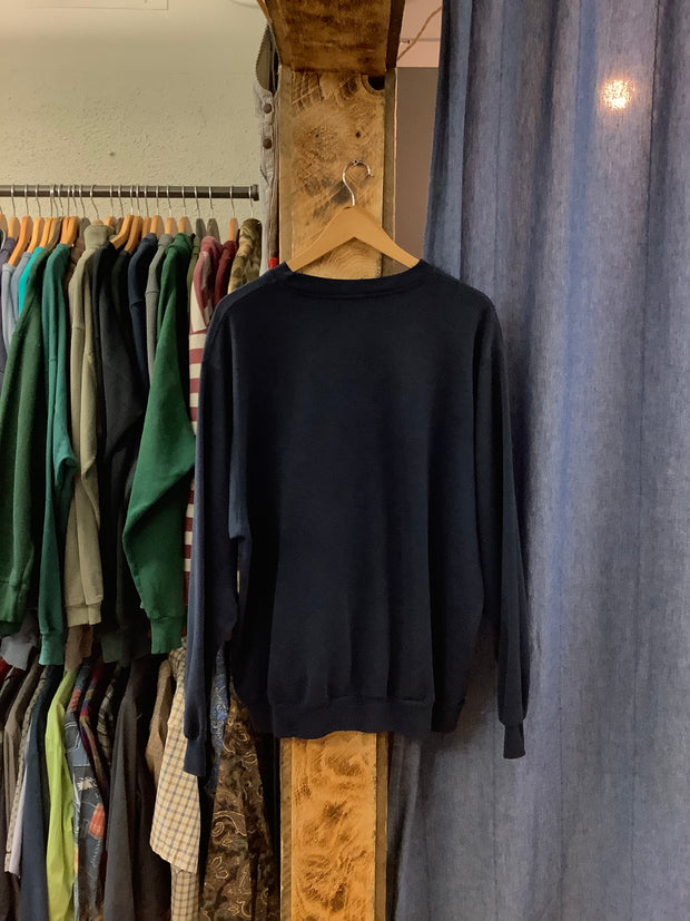 Vintage Reebok Navy Crewneck - XL