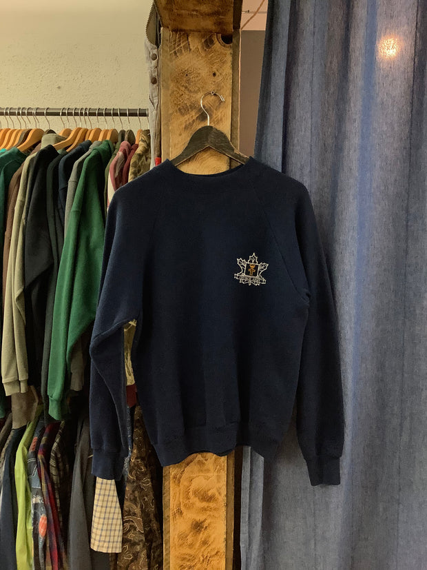 Vintage Church Army Navy Crewneck - L