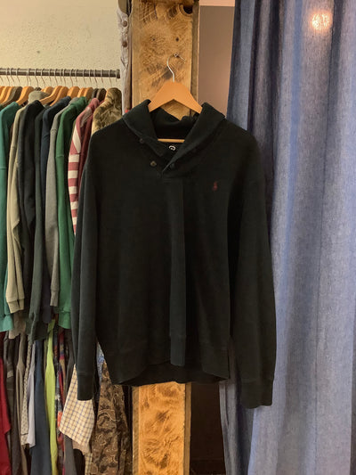 Vintage Polo Ralph Lauren Black Sweater - XL