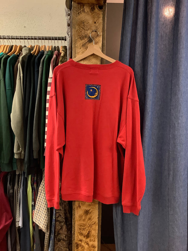 Vintage “Oh Yes Toronto” Red Graphic Crewneck - L