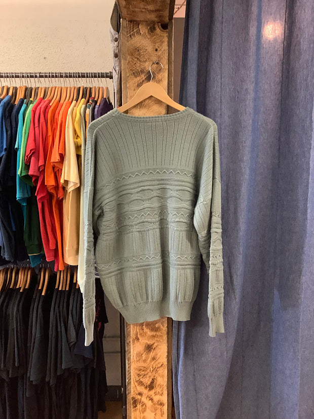 Vintage Rapp Knitwear Green Sweater - XL