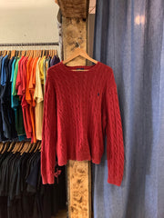 Vintage Polo Ralph Lauren Red Sweater - XL
