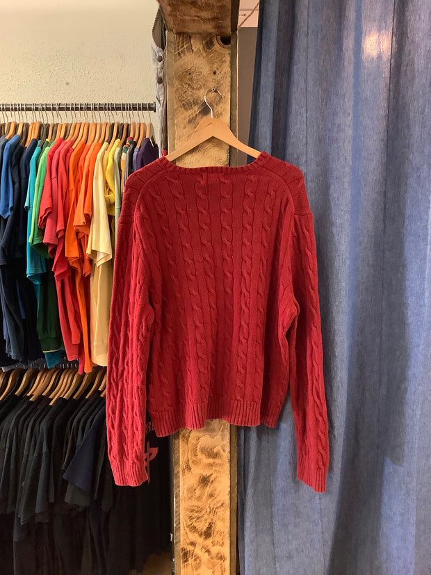 Vintage Polo Ralph Lauren Red Sweater - XL