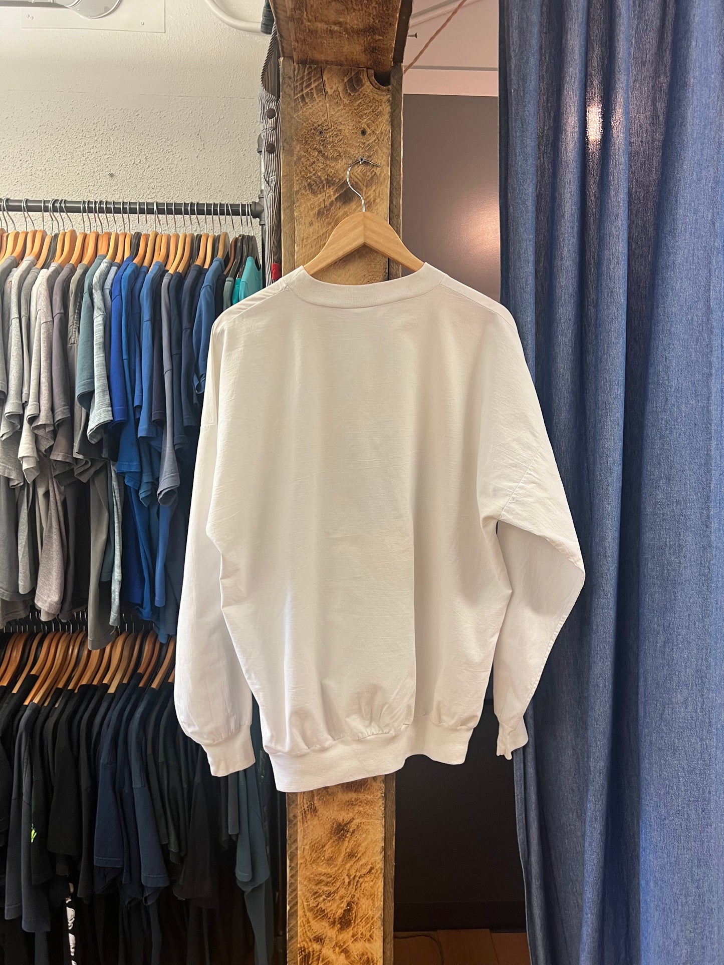 Vintage 1992 Edmonton Summer Cruise White Graphic Longsleeve - XL