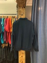 Vintage Chaps Navy Zip-Up Jacket - M