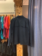 Vintage Woodwards Navy Zip-Up Jacket - XL