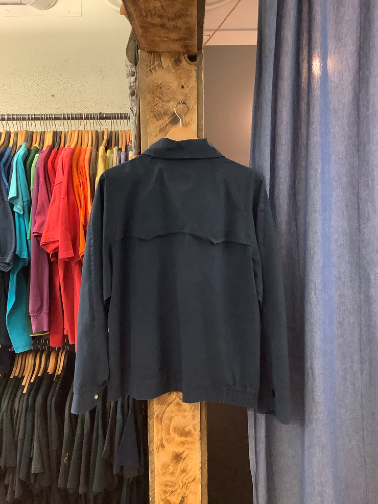 Vintage Woodwards Navy Zip-Up Jacket - XL