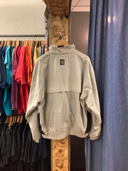 Vintage Chrysler Tan Zip-Up Jacket - L