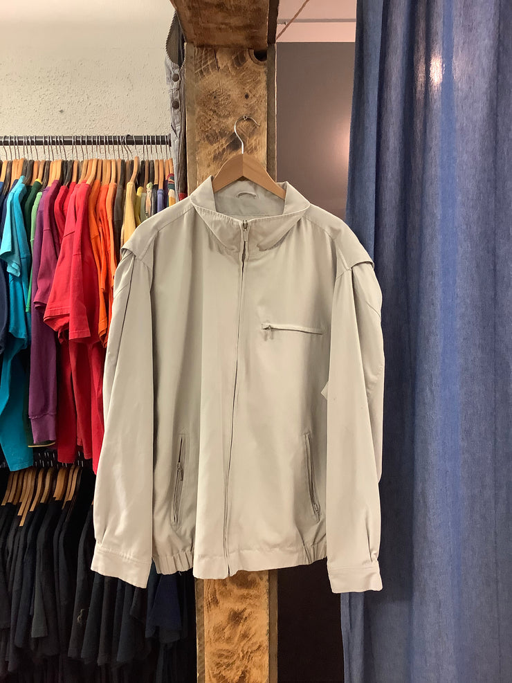 Vintage R&R Cream Zip-Up Jacket - XL