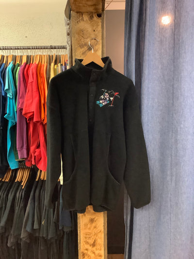 Vintage Mickey & Co Black Wool Sweater - XL