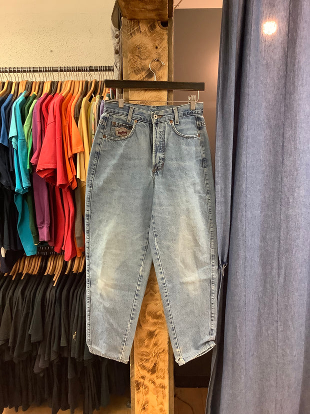 Vintage Manager Light Blue Denim Pants - 28