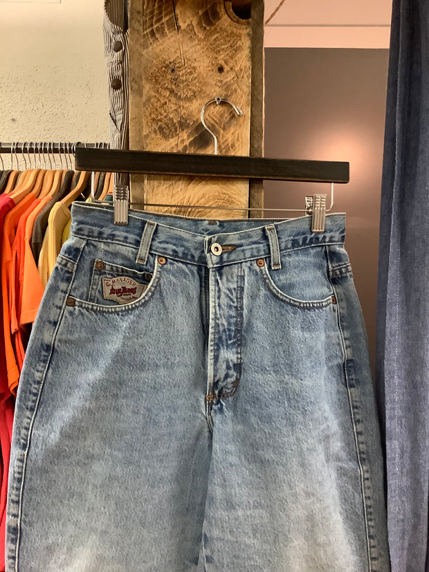 Vintage Manager Light Blue Denim Pants - 28