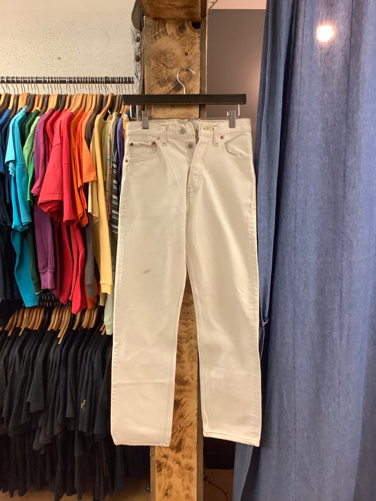 Vintage Levi’s Cream Denim Pants - 30