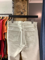 Vintage Levi’s Cream Denim Pants - 30