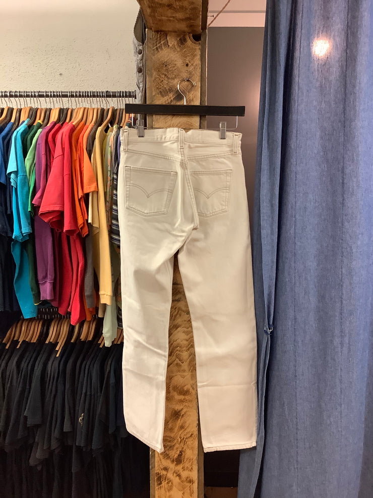 Vintage Levi’s Cream Denim Pants - 30