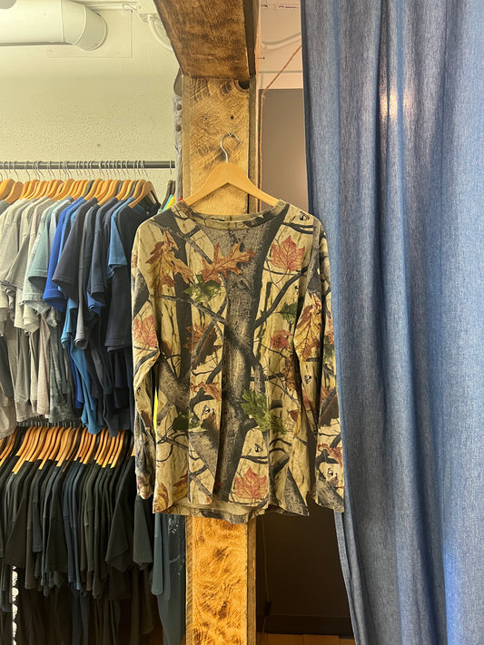 Vintage wood’n trail camouflage long sleeve - L