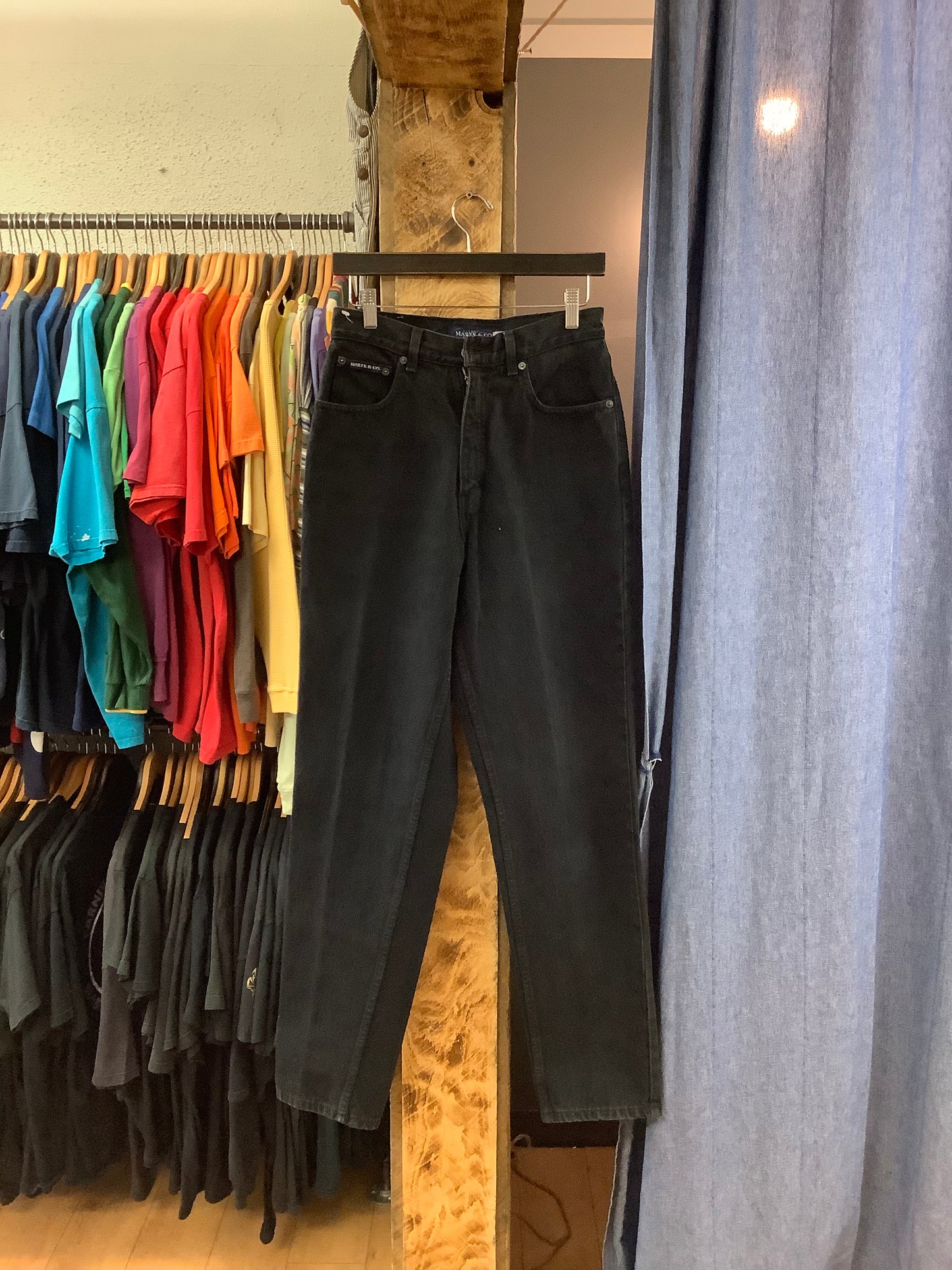 Vintage Maryk & Co Black Denim Pants - 31x34