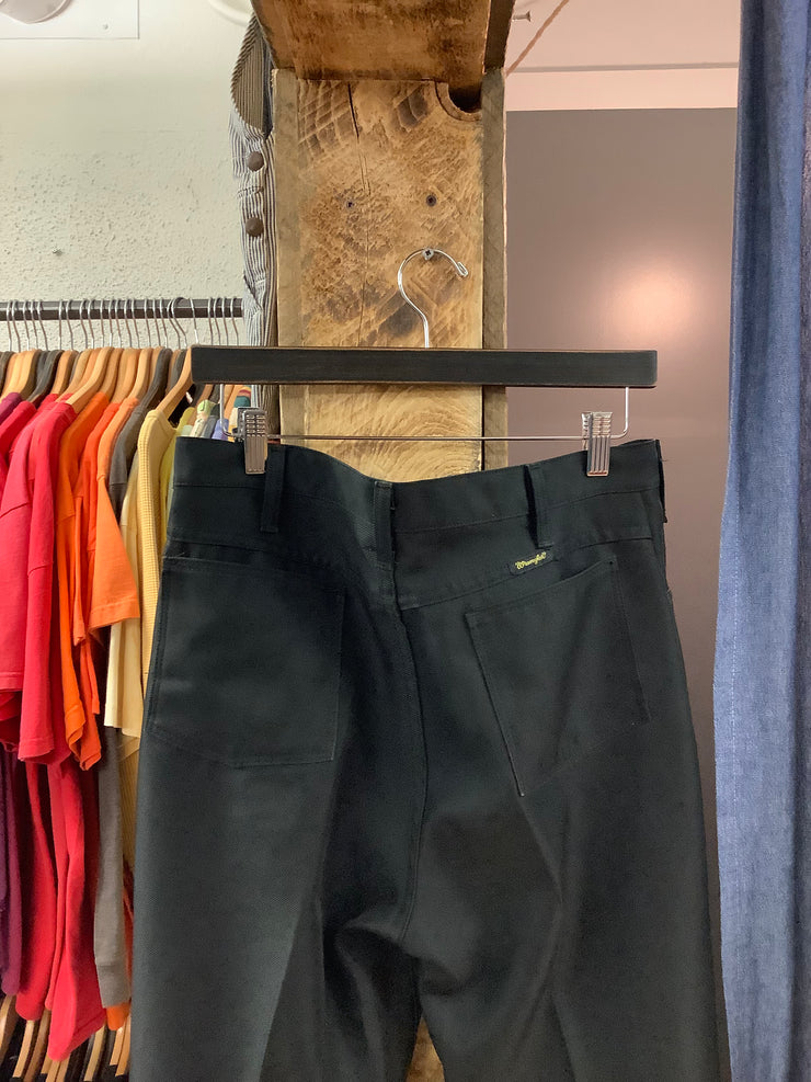 Vintage Wrangler Black Trousers - 32x30