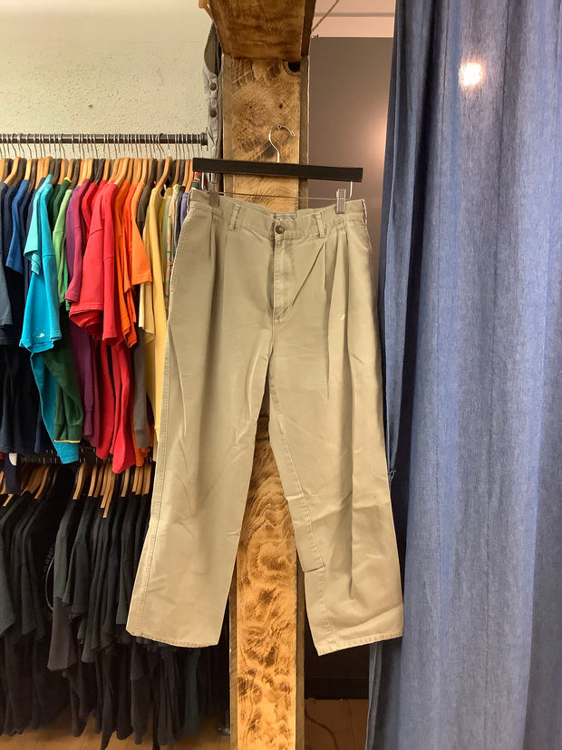 Vintage Abercrombie & Fitch Khaki Cargo Pants - 33x30