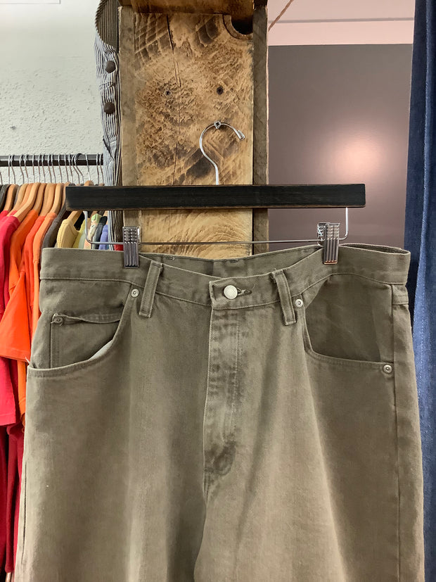 Vintage Wrangler Brown Denim Pants - 36x34