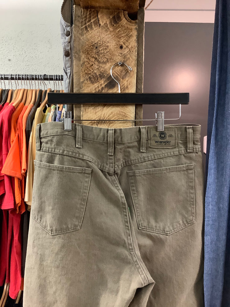 Vintage Wrangler Brown Denim Pants - 36x34