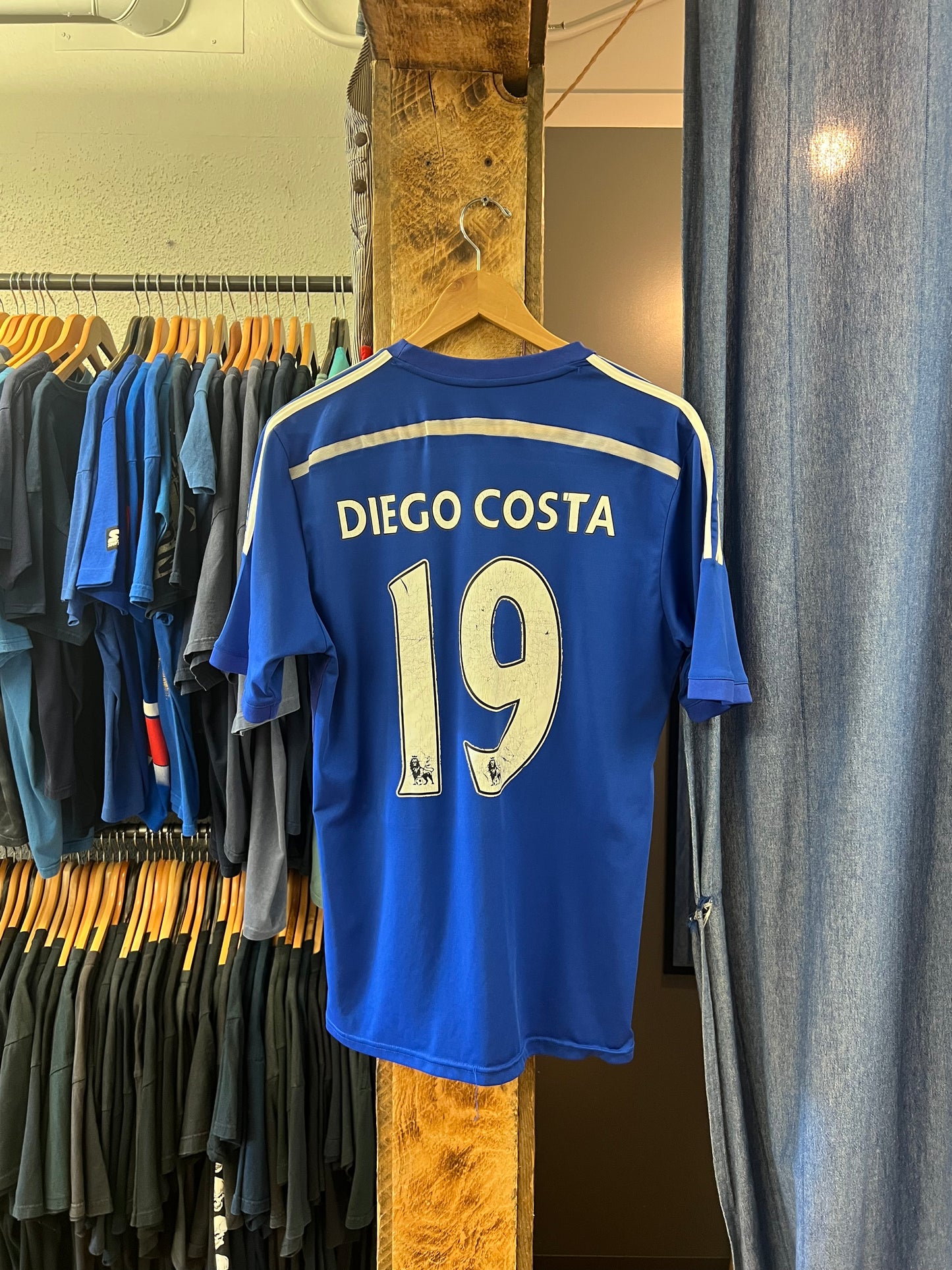 Adidas Chelsea blue soccer jersey - L