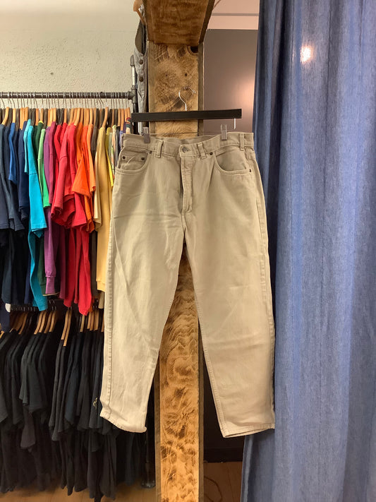 Vintage Kirkland Khaki Denim Pants - 36x30
