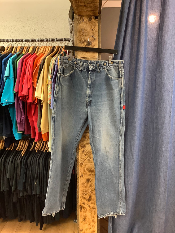 Vintage Big B Blue Denim Pants - 38x34