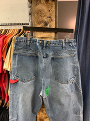 Vintage Big B Blue Denim Pants - 38x34