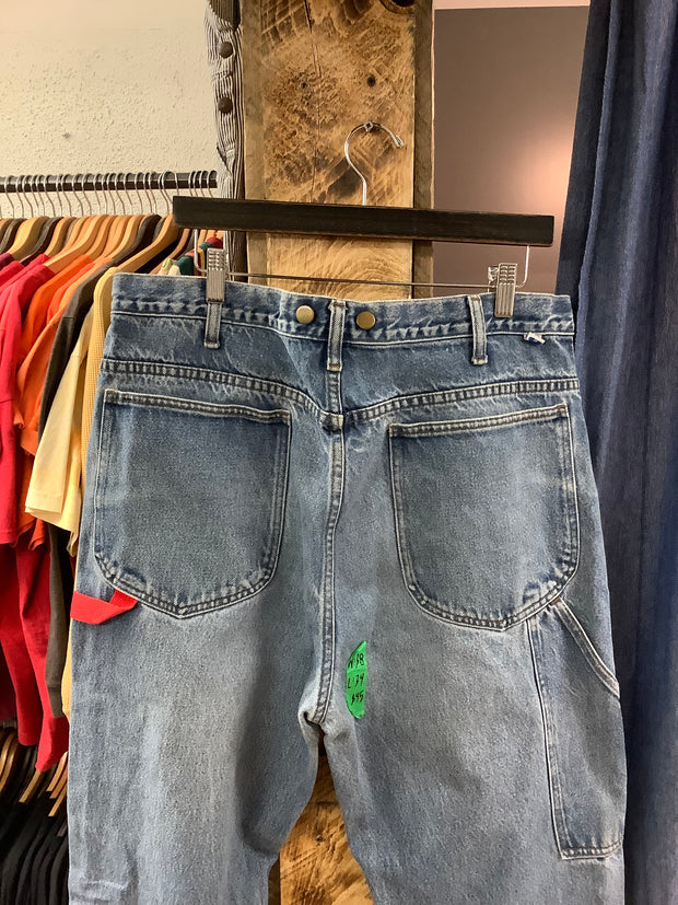 Vintage Big B Blue Denim Pants - 38x34