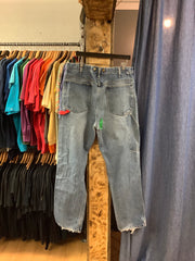 Vintage Big B Blue Denim Pants - 38x34