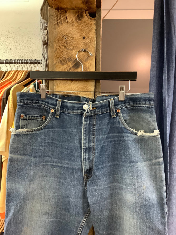 Vintage Levi Strauss Blue Denim Pants - 38x30