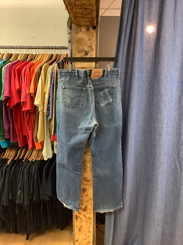 Vintage Levi Strauss Blue Denim Pants - 38x30