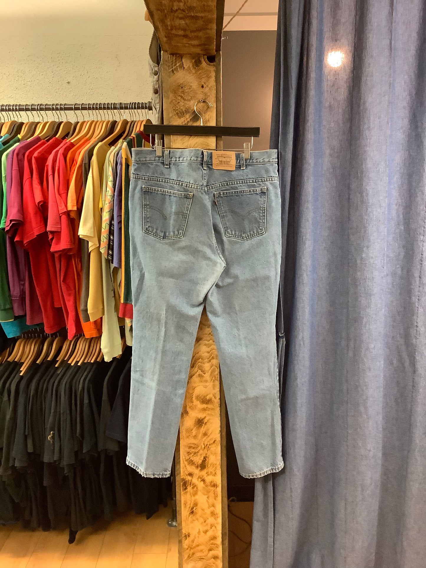 Vintage Levi Strauss Blue Denim Pants - 38x32