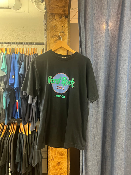 Vintage Hard Rock Cafe London black graphic T-shirt - XL