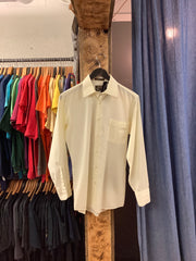 Vintage Marquis Cream Button Up - L