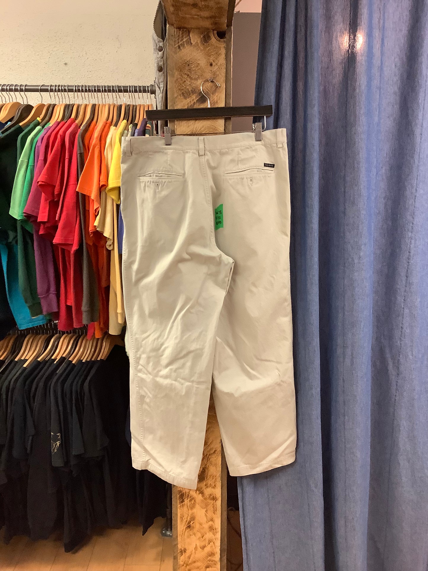 Vintage Guess Cream Trousers - 38x32