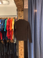 Vintage Jessica Brown Zip-Up Sweater - M